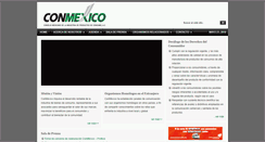 Desktop Screenshot of conmexico.com.mx